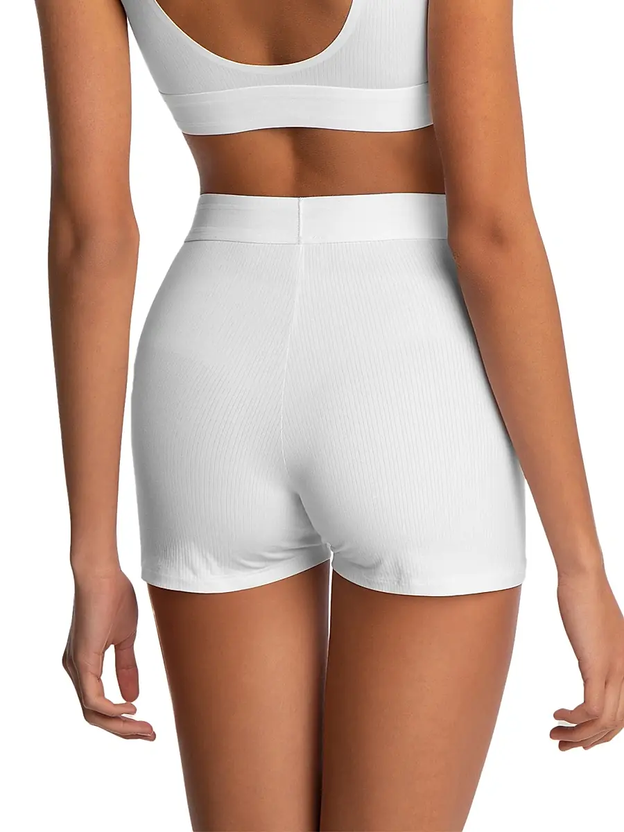Wolford Women's Beauty Cotton Bike Shorts | Thumbnail 3 Wolford Women's Beauty Cotton Bike Shorts | Thumbnail 3