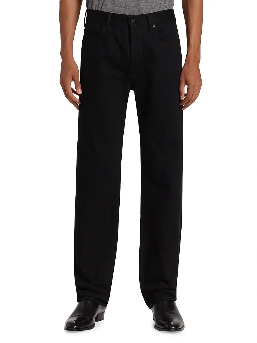 Nili Lotan Men's Billie Straight-Leg Jeans | Thumbnail 3 Nili Lotan Men's Billie Straight-Leg Jeans | Thumbnail 3