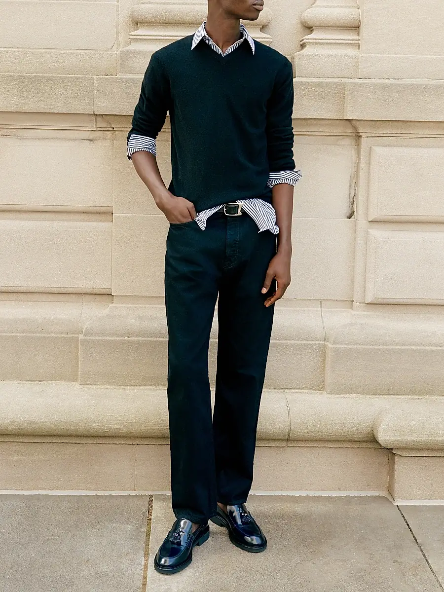 Nili Lotan Men's Billie Straight-Leg Jeans | Thumbnail 8 Nili Lotan Men's Billie Straight-Leg Jeans | Thumbnail 8