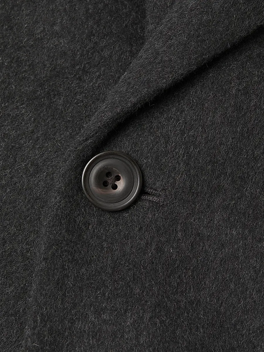 Vince Men's Notch Lapel Wool-Blend Coat | Thumbnail 6