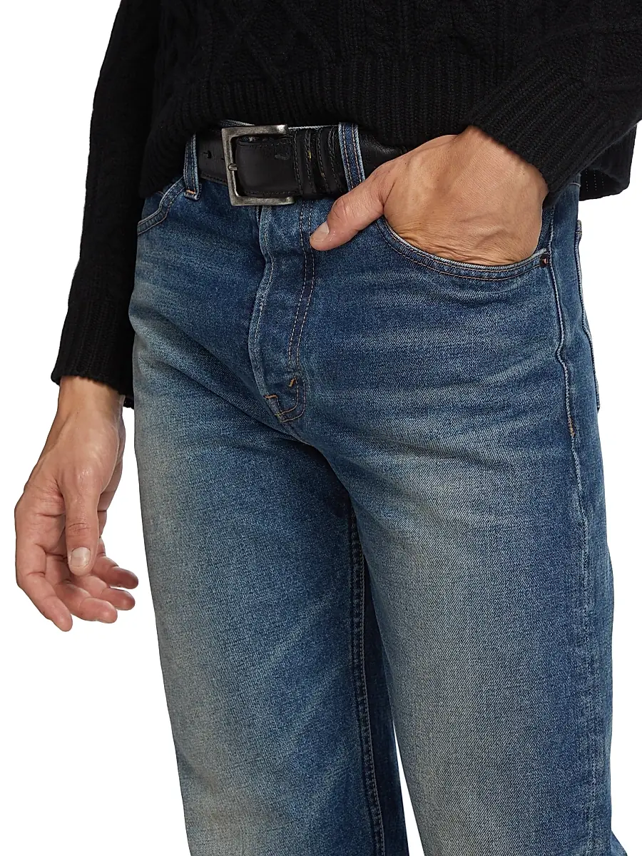 Nili Lotan Men's Billie Straight-Leg Jeans | Thumbnail 6 Nili Lotan Men's Billie Straight-Leg Jeans | Thumbnail 6