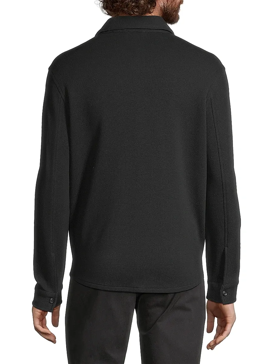 Vince Men's Cotton-Blend Shirt Jacket | Thumbnail 5 Vince Men's Cotton-Blend Shirt Jacket | Thumbnail 5