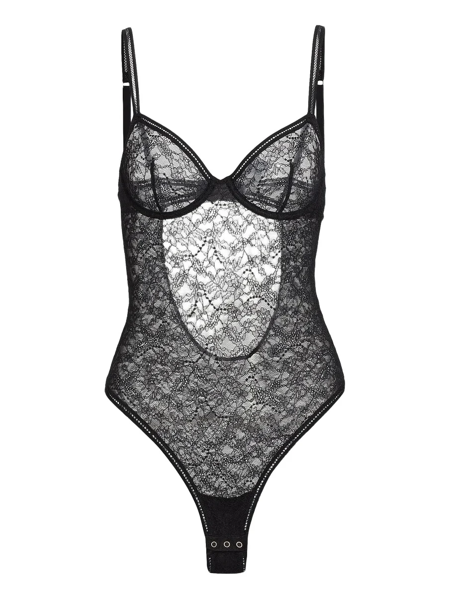 Women's Lace Underwire Bodysuit Women's Lace Underwire Bodysuit