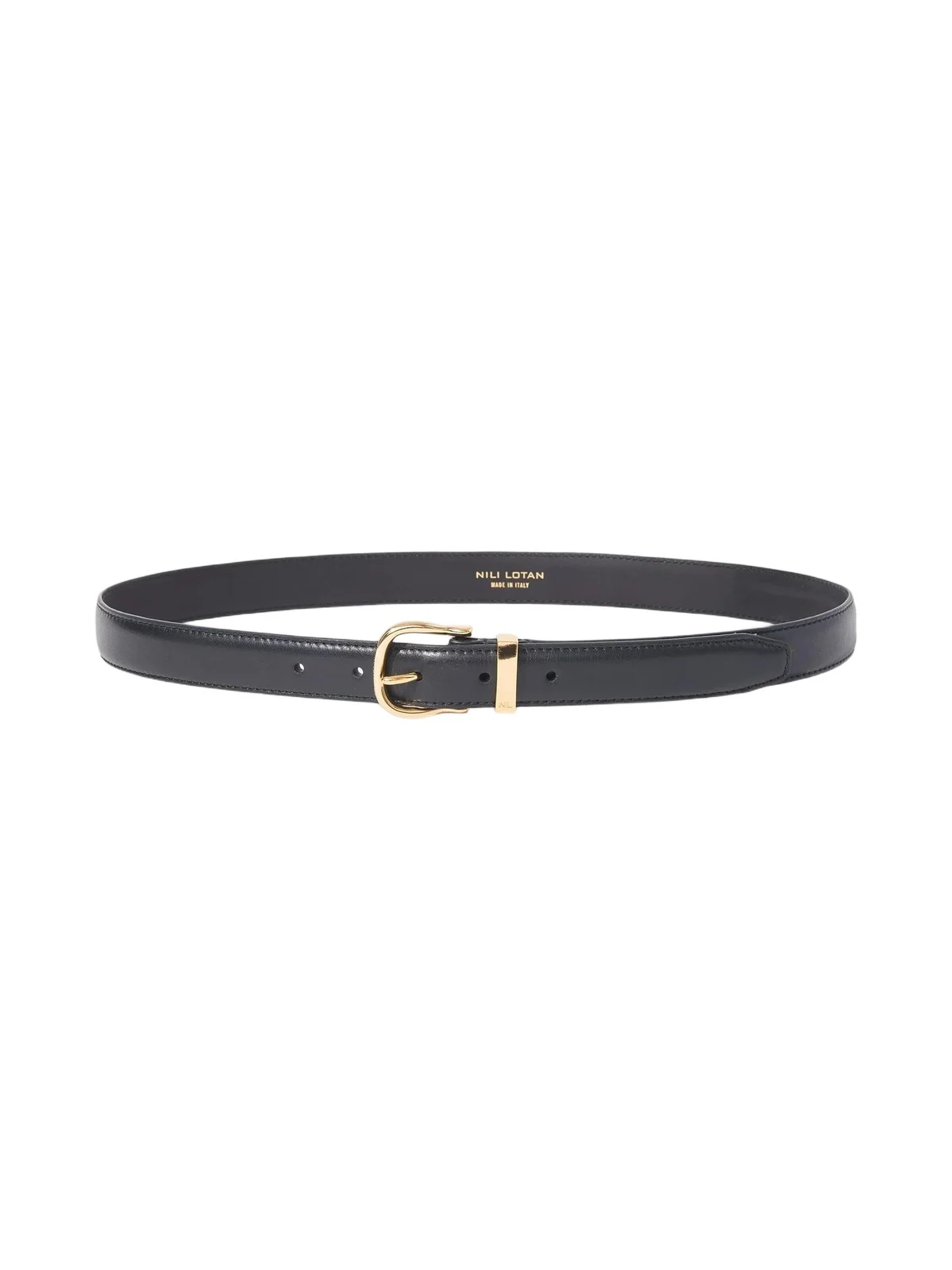 Nili Lotan Women's Louise Slim Leather Belt