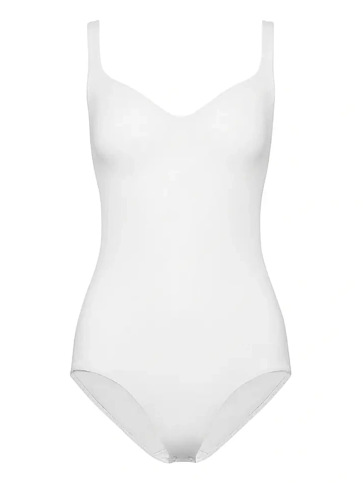 Women's Formfitting Sleeveless V-Neck Bodysuit Women's Formfitting Sleeveless V-Neck Bodysuit