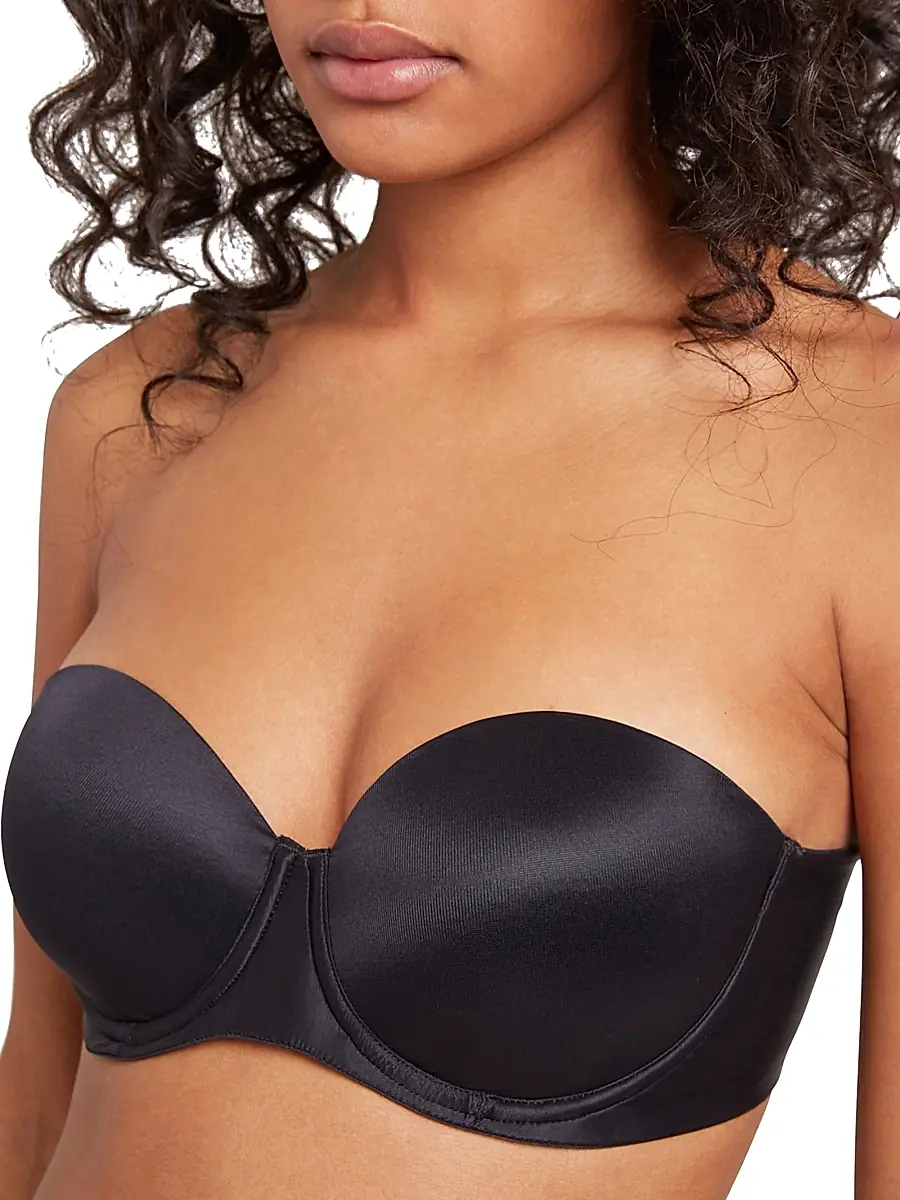 Wolford Women's Sheer Touch Bandeau Bra - Black | Thumbnail 4 Wolford Women's Sheer Touch Bandeau Bra - Black | Thumbnail 4