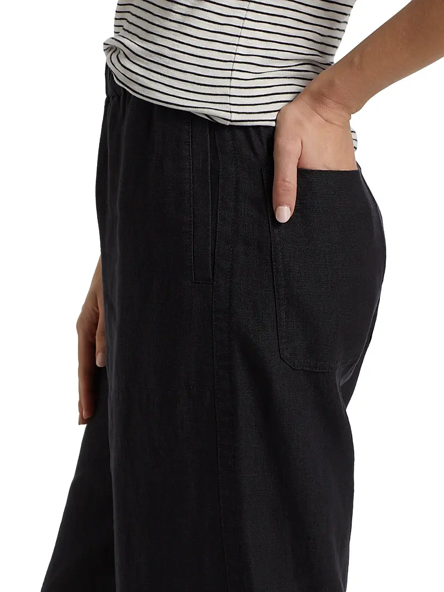 Vince Women's Utility Hemp Straight-Leg Pants | Thumbnail 6