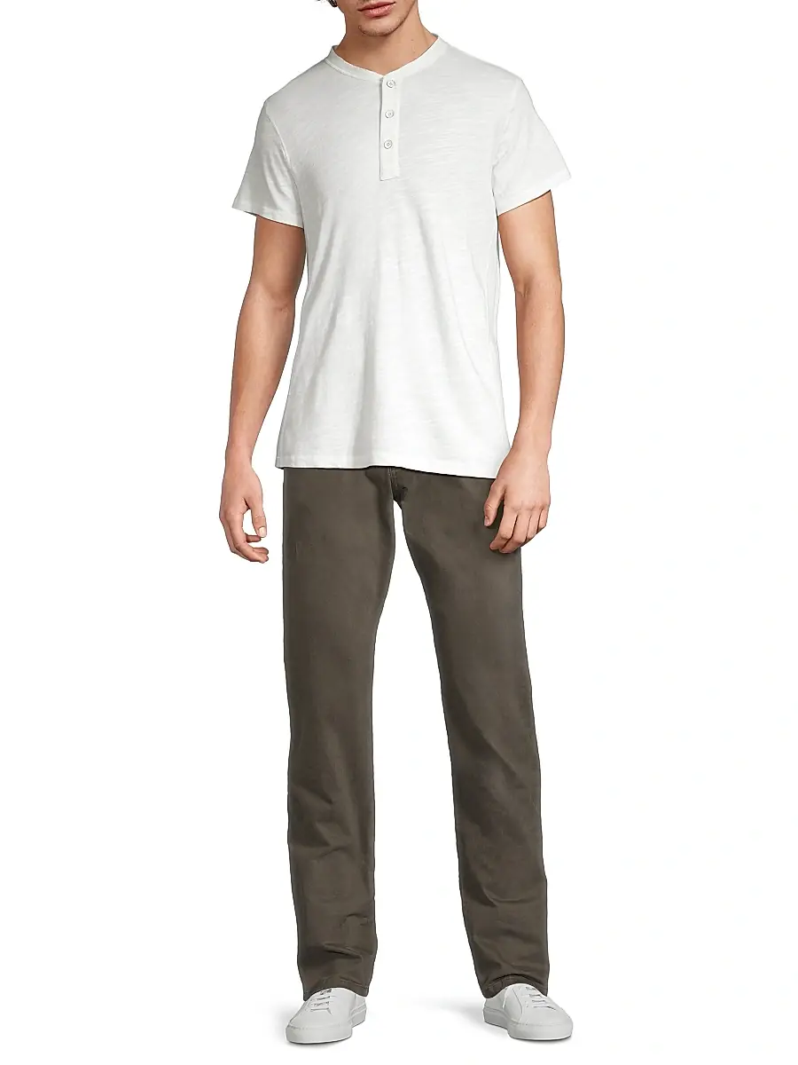 Vince Men's Dylan Cotton-Blend Chino Pants | Thumbnail 2 Vince Men's Dylan Cotton-Blend Chino Pants | Thumbnail 2