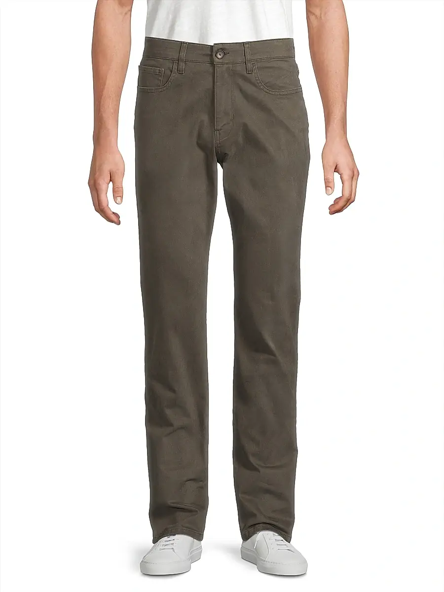 Vince Men's Dylan Cotton-Blend Chino Pants | Thumbnail 3 Vince Men's Dylan Cotton-Blend Chino Pants | Thumbnail 3