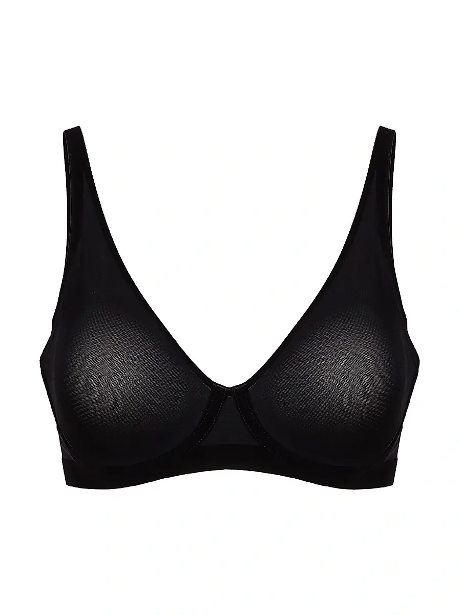 Women's Tulle Full Bra - Black Women's Tulle Full Bra - Black