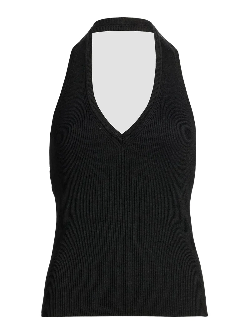 Women's Ivey Silk Knit Halter Top Women's Ivey Silk Knit Halter Top