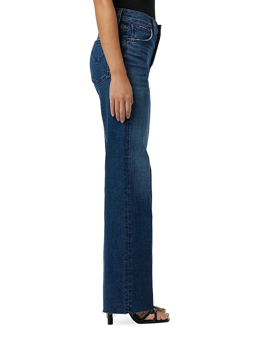 Hudson Jeans Women's Petite Rosie High-Rise Wide-Leg Jeans | Thumbnail 4 Hudson Jeans Women's Petite Rosie High-Rise Wide-Leg Jeans | Thumbnail 4