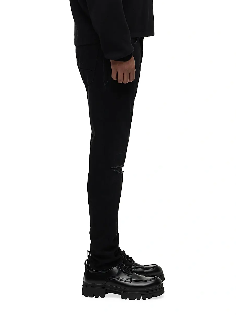 Hudson Jeans Men's Zack Distressed Stretch Skinny Jeans | Thumbnail 5