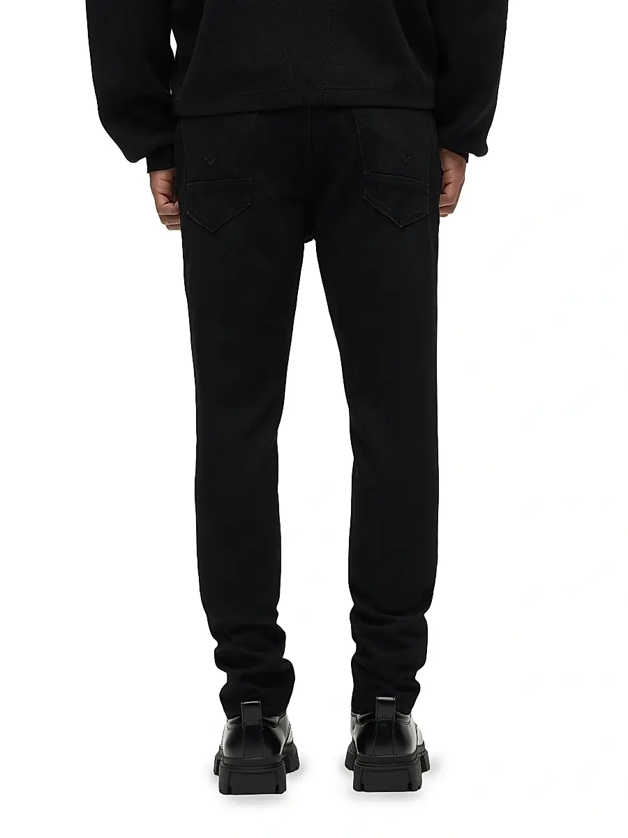 Hudson Jeans Men's Zack Distressed Stretch Skinny Jeans | Thumbnail 6