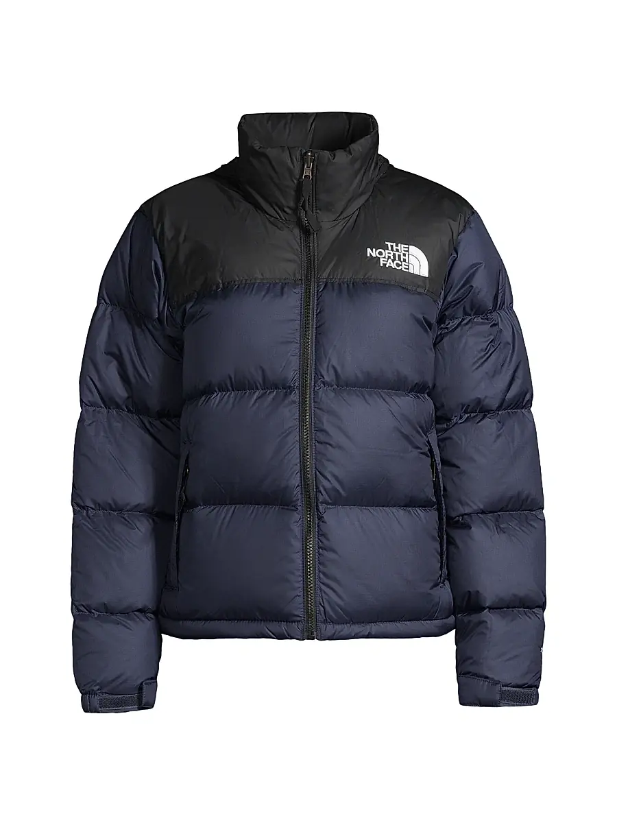 The North Face Women's 1996 Retro Nuptse Down Coat - Summit Navy Black - Size XS | Image 1 The North Face Women's 1996 Retro Nuptse Down Coat - Summit Navy Black - Size XS | Image 1