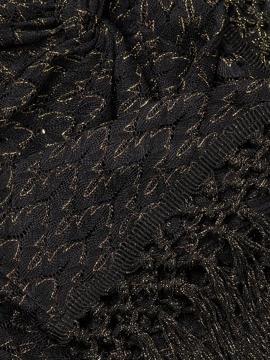 Ramy Brook Women's Gaia Zig-Zag Metallic Tassel Midi-Skirt | Thumbnail 6 Ramy Brook Women's Gaia Zig-Zag Metallic Tassel Midi-Skirt | Thumbnail 6