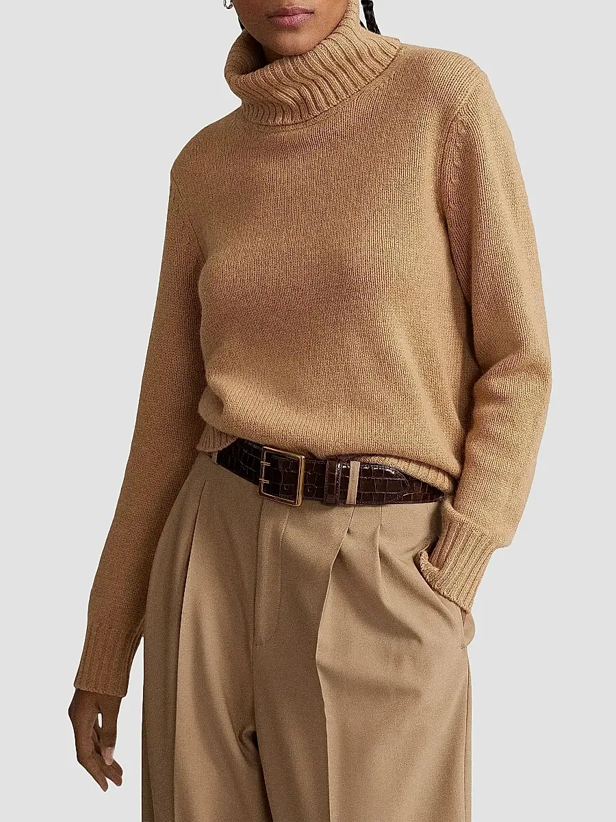 Polo Ralph Lauren Women's Wool Turtleneck Sweater | Thumbnail 5 Polo Ralph Lauren Women's Wool Turtleneck Sweater | Thumbnail 5