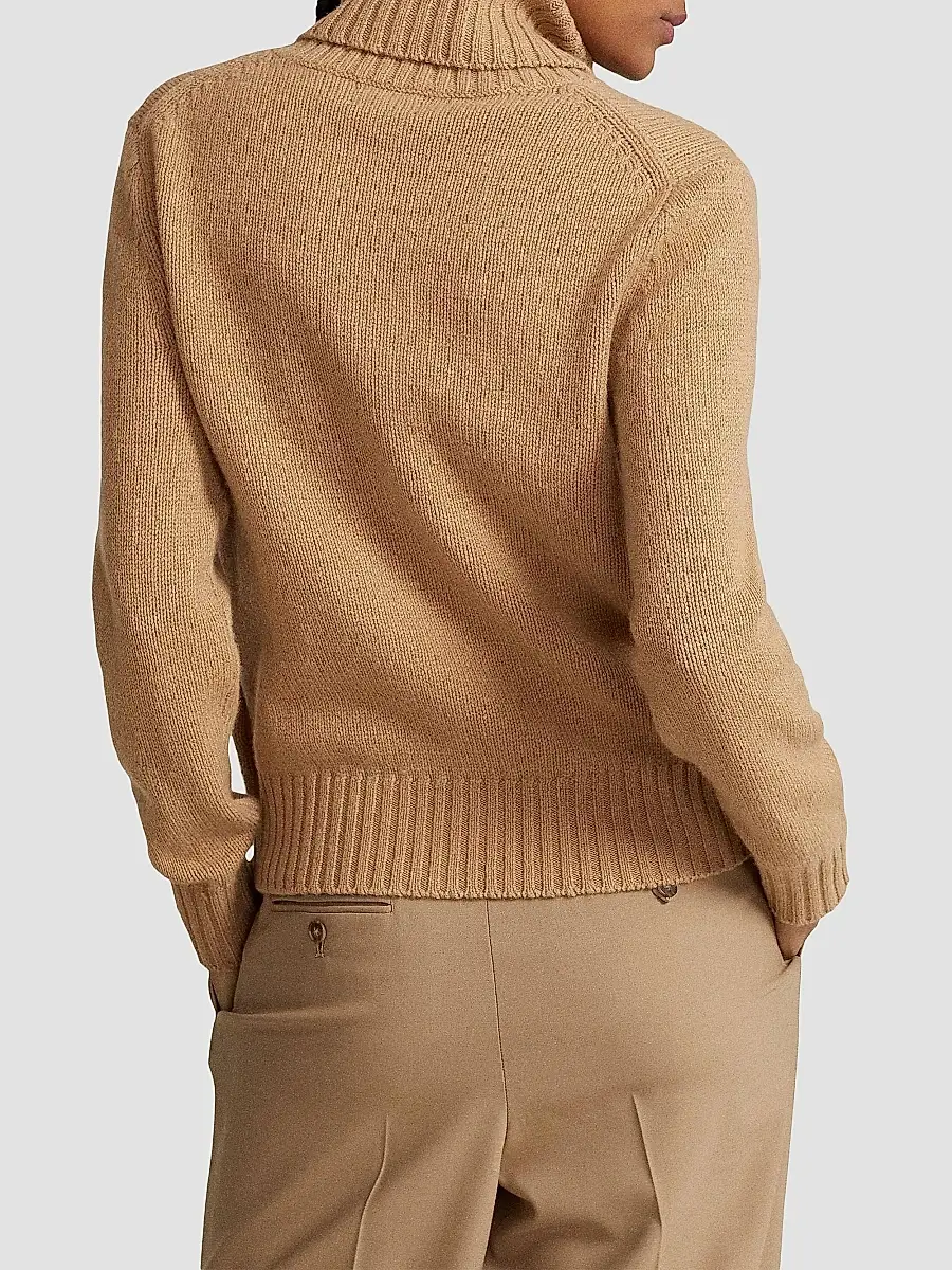 Polo Ralph Lauren Women's Wool Turtleneck Sweater | Thumbnail 6 Polo Ralph Lauren Women's Wool Turtleneck Sweater | Thumbnail 6