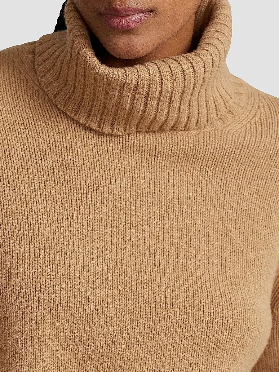 Polo Ralph Lauren Women's Wool Turtleneck Sweater | Thumbnail 7 Polo Ralph Lauren Women's Wool Turtleneck Sweater | Thumbnail 7