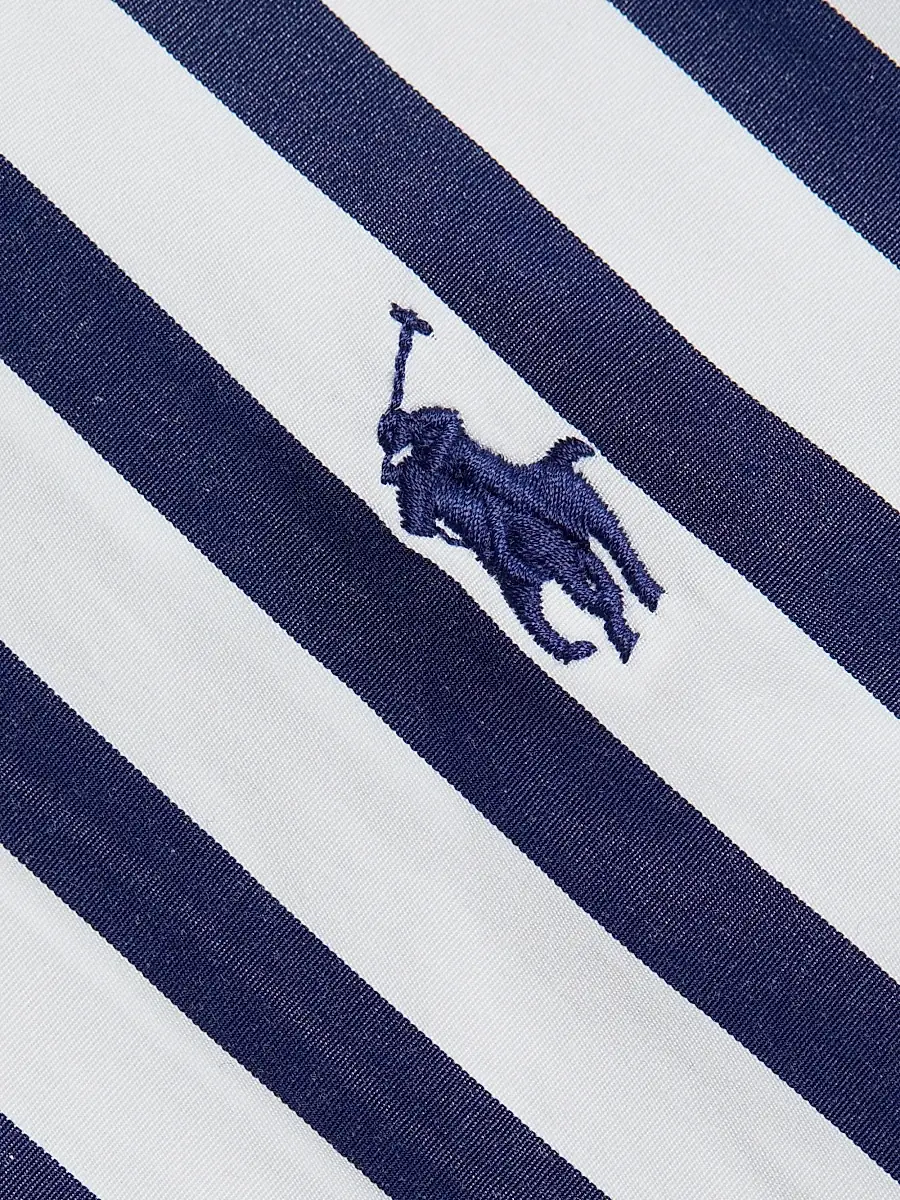 Polo Ralph Lauren Women's Ela Belted Stripe Cotton Shirtdress | Thumbnail 7 Polo Ralph Lauren Women's Ela Belted Stripe Cotton Shirtdress | Thumbnail 7