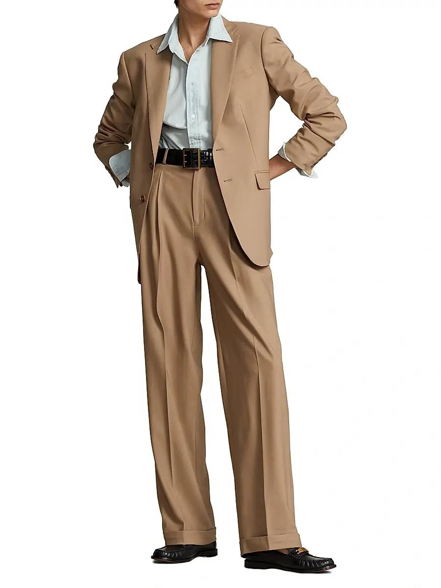 Polo Ralph Lauren Women's Wool Blend Blazer | Thumbnail 2 Polo Ralph Lauren Women's Wool Blend Blazer | Thumbnail 2