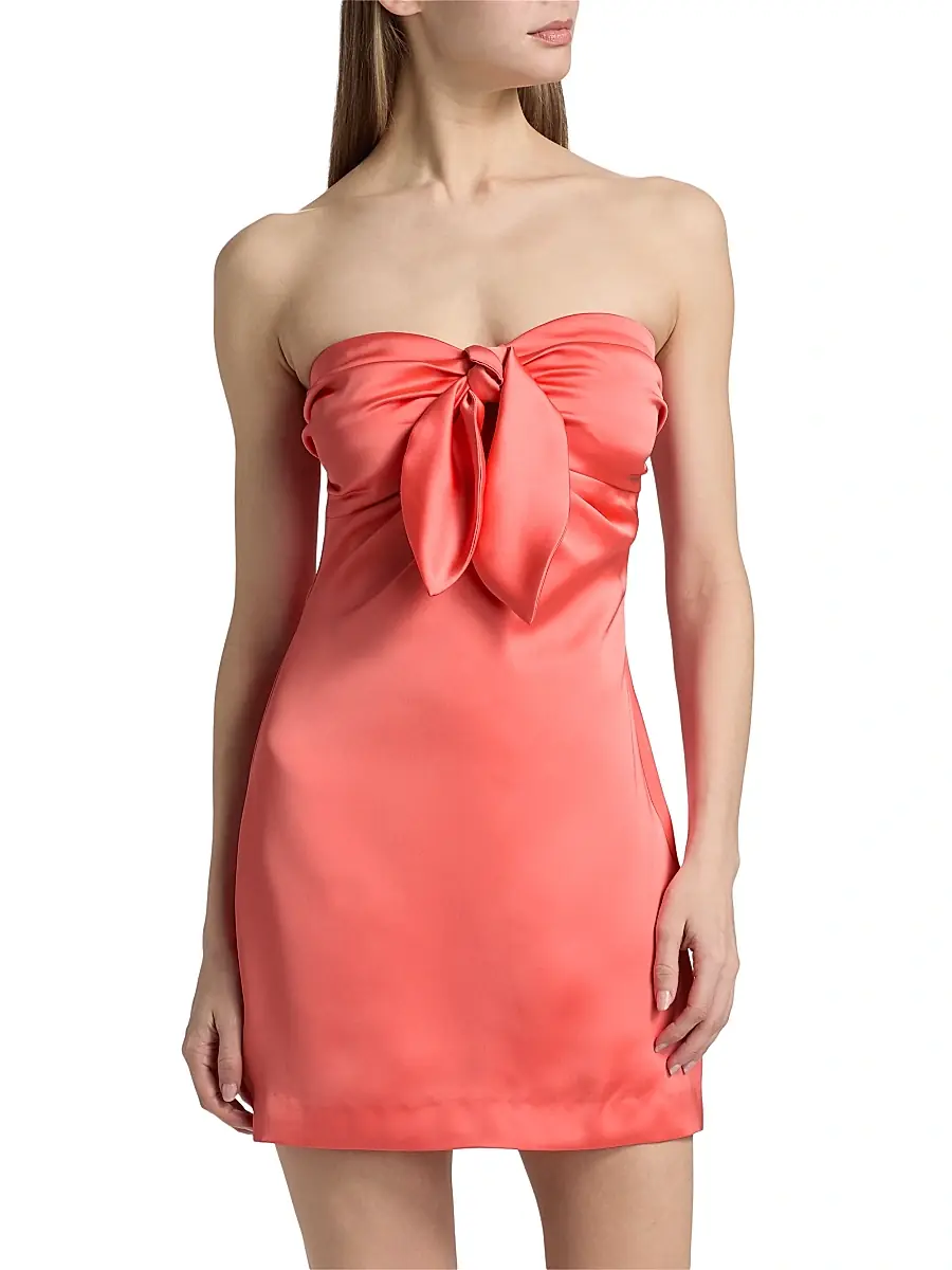 Ramy Brook Women's Orion Bow Minidress | Thumbnail 3 Ramy Brook Women's Orion Bow Minidress | Thumbnail 3
