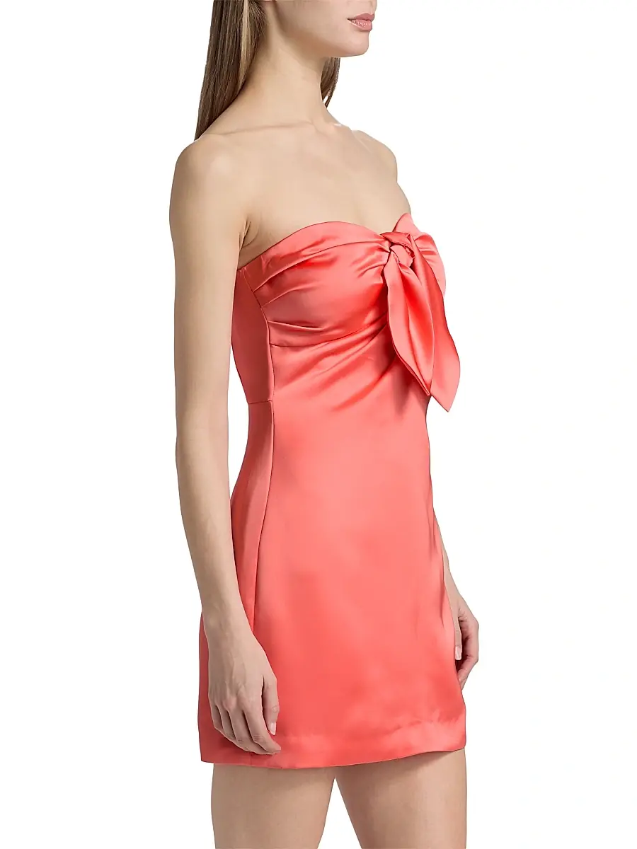 Ramy Brook Women's Orion Bow Minidress | Thumbnail 4 Ramy Brook Women's Orion Bow Minidress | Thumbnail 4
