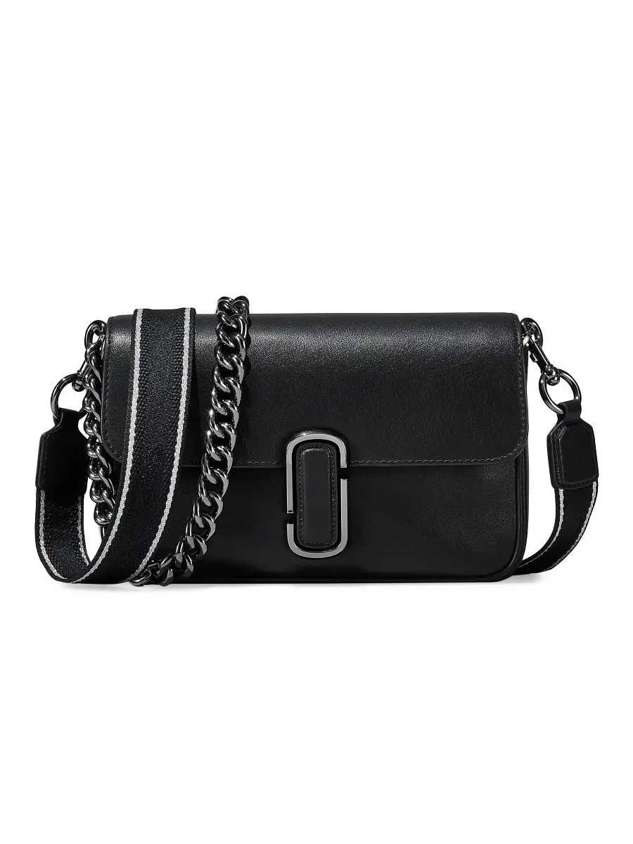 Marc Jacobs Women's The J Marc Shoulder Bag - Black Gunmetal | Thumbnail 5 Marc Jacobs Women's The J Marc Shoulder Bag - Black Gunmetal | Thumbnail 5