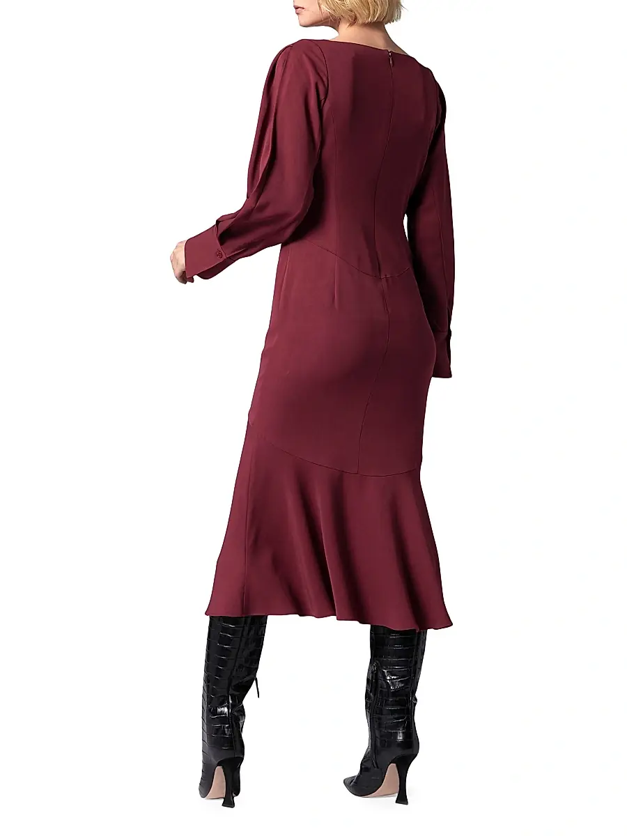 Equipment Women's Natalia Long-Sleeve Midi-Dress | Thumbnail 6