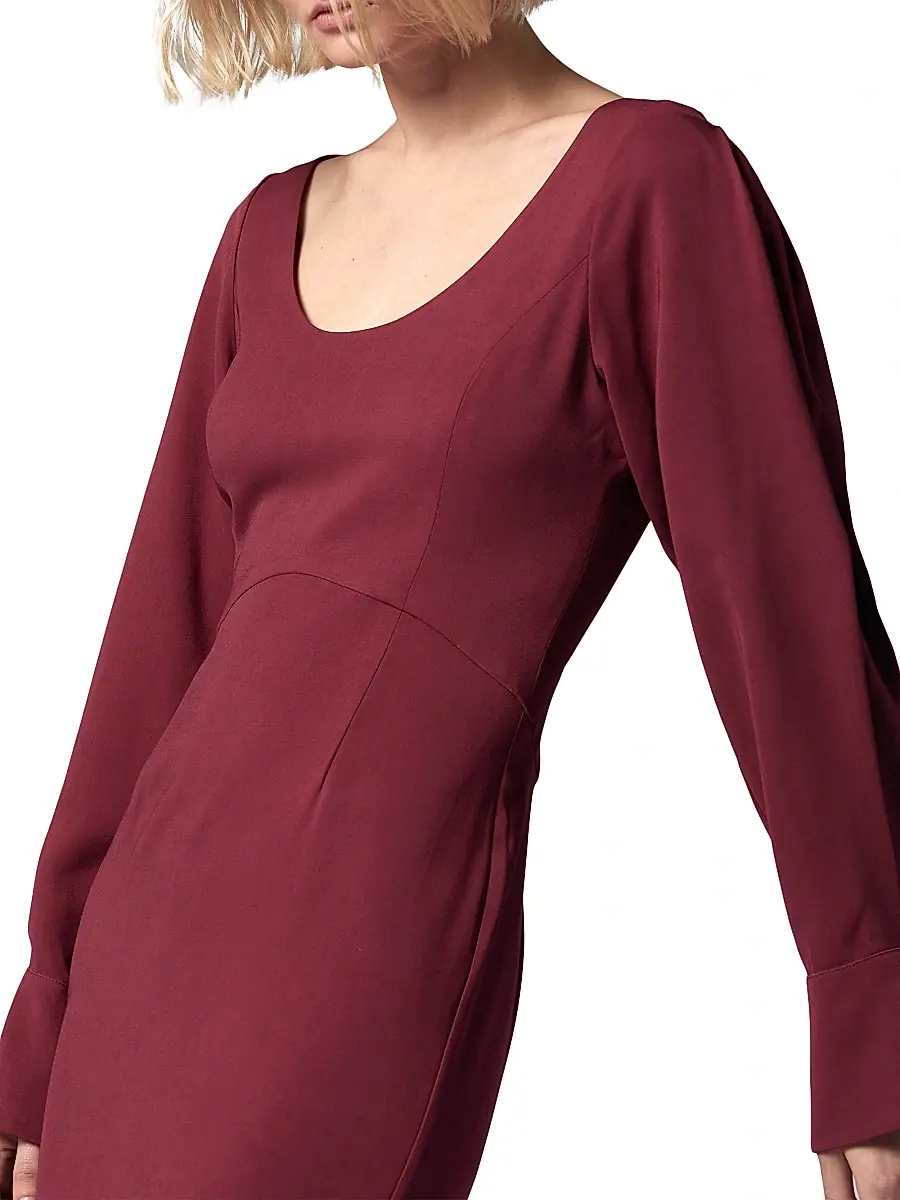 Equipment Women's Natalia Long-Sleeve Midi-Dress | Thumbnail 7