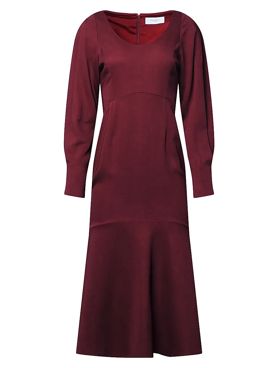 Equipment Women's Natalia Long-Sleeve Midi-Dress