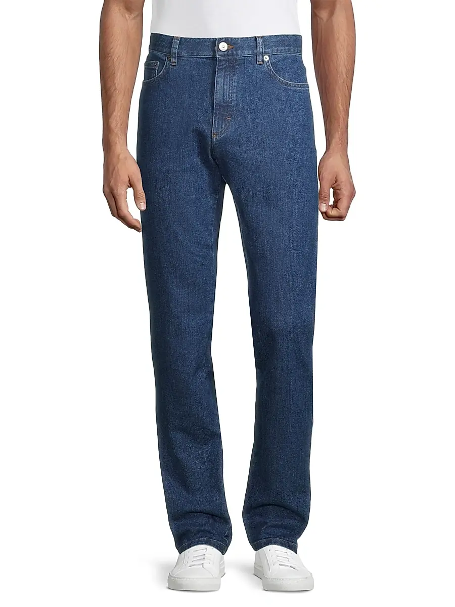 Zegna Men's Five-Pocket Jeans | Thumbnail 2 Zegna Men's Five-Pocket Jeans | Thumbnail 2
