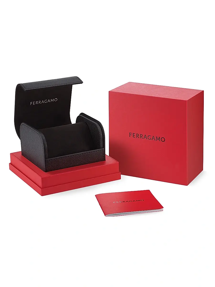 FERRAGAMO Men's Vega Upper East IP Yellow Gold & Stainless Steel Bracelet Watch/40MM - Two Tone | Thumbnail 5 FERRAGAMO Men's Vega Upper East IP Yellow Gold & Stainless Steel Bracelet Watch/40MM - Two Tone | Thumbnail 5