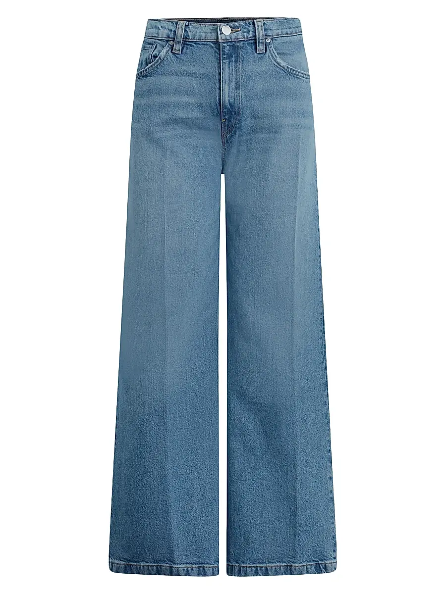Hudson Jeans Women's Jodie High-Rise Wide-Leg Jeans