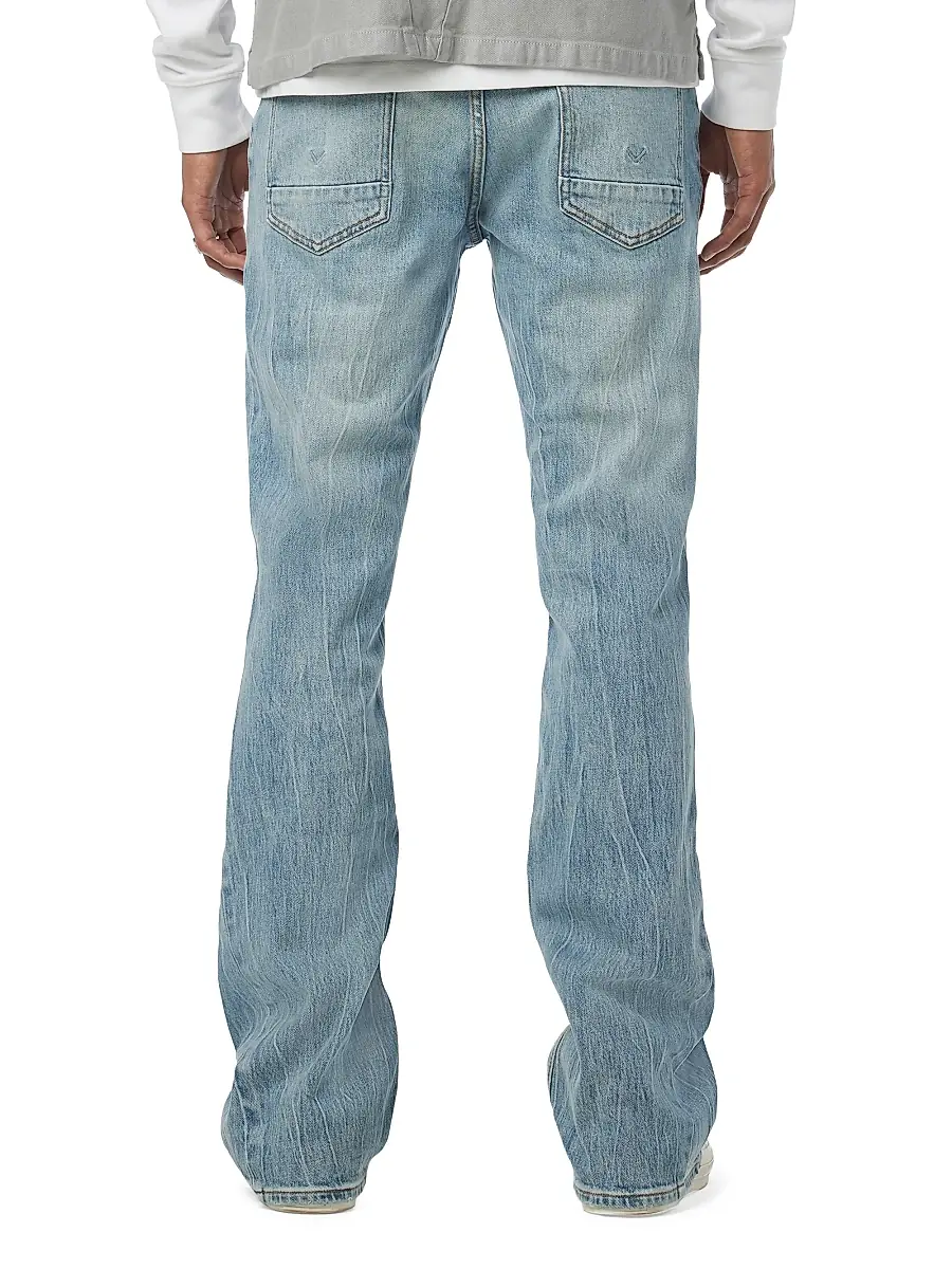Hudson Jeans Men's Walker Distressed Stretch Flare Jeans | Thumbnail 6 Hudson Jeans Men's Walker Distressed Stretch Flare Jeans | Thumbnail 6