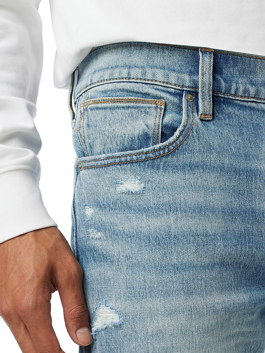 Hudson Jeans Men's Walker Distressed Stretch Flare Jeans | Thumbnail 7 Hudson Jeans Men's Walker Distressed Stretch Flare Jeans | Thumbnail 7