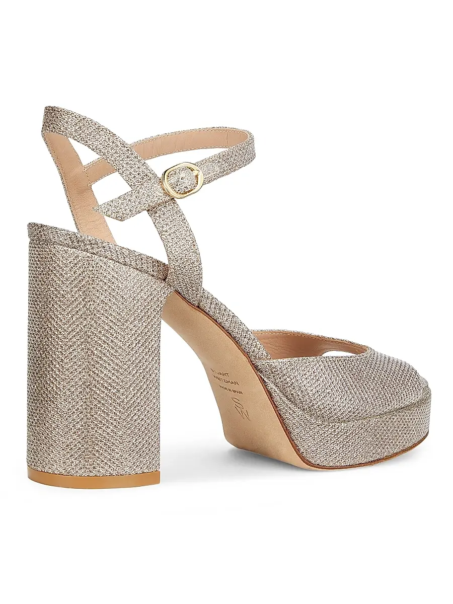 Stuart Weitzman Women's Dayna II 100MM Platform Sandals | Thumbnail 3 Stuart Weitzman Women's Dayna II 100MM Platform Sandals | Thumbnail 3