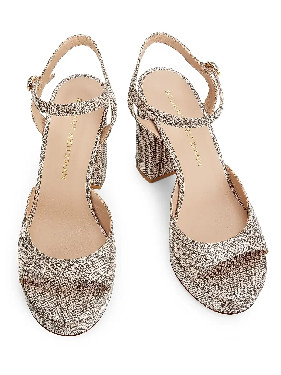 Stuart Weitzman Women's Dayna II 100MM Platform Sandals | Thumbnail 4 Stuart Weitzman Women's Dayna II 100MM Platform Sandals | Thumbnail 4