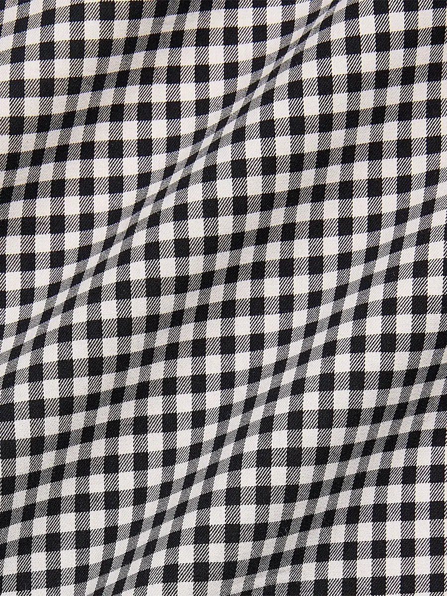 Polo Ralph Lauren Men's Classic-Fit Plaid Twill Button-Down Shirt - Nero Blanc | Thumbnail 5