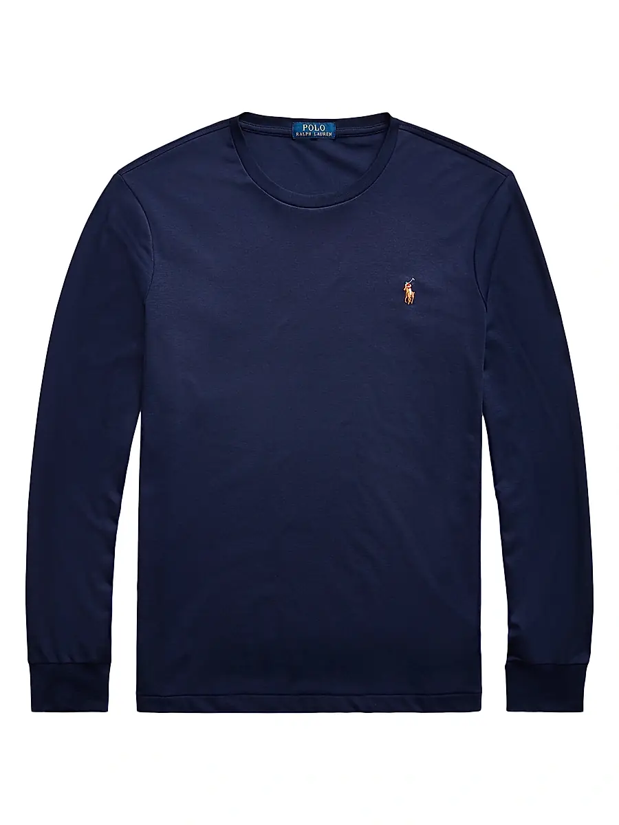 Polo Ralph Lauren Men's Pima Cotton Long-Sleeve Shirt