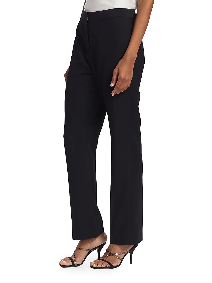Elie Tahari Women's Sylvie Straight-Leg Trousers | Thumbnail 4 Elie Tahari Women's Sylvie Straight-Leg Trousers | Thumbnail 4