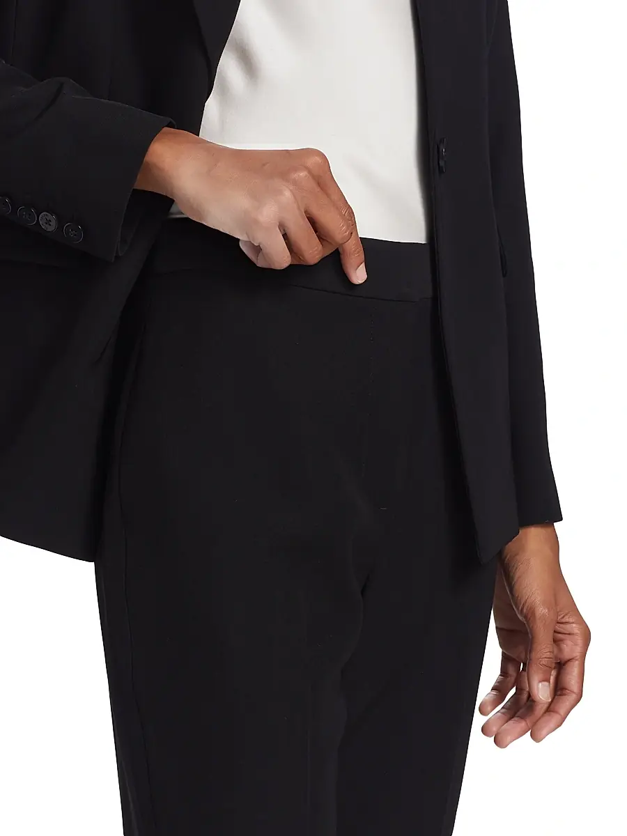 Elie Tahari Women's Sylvie Straight-Leg Trousers | Thumbnail 6 Elie Tahari Women's Sylvie Straight-Leg Trousers | Thumbnail 6