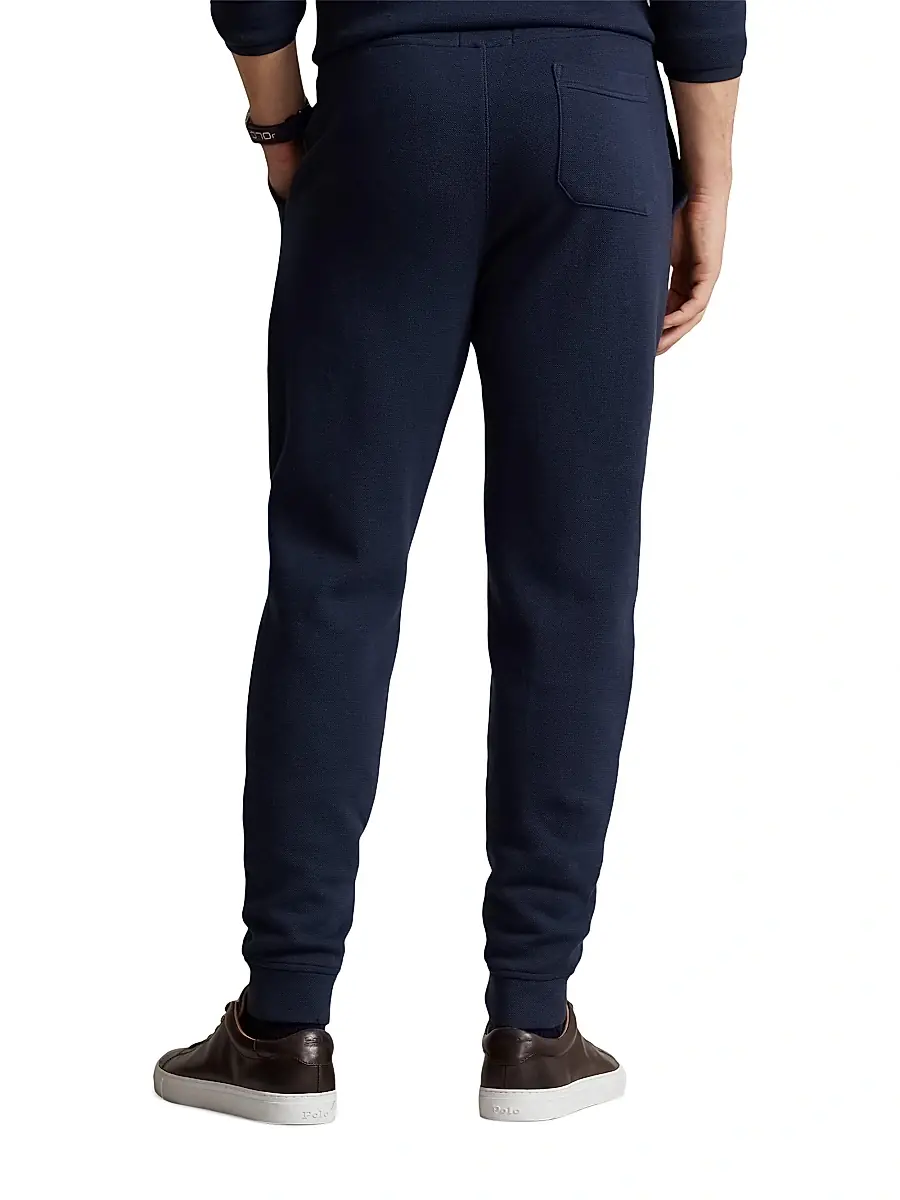 Polo Ralph Lauren Men's Althetic Double-Knit Jacquard Joggers | Thumbnail 3 Polo Ralph Lauren Men's Althetic Double-Knit Jacquard Joggers | Thumbnail 3