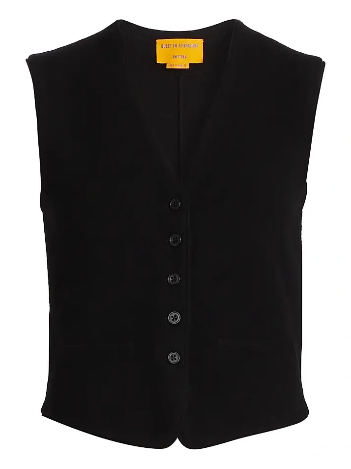 Women's Cashmere Knit Tailored Vest