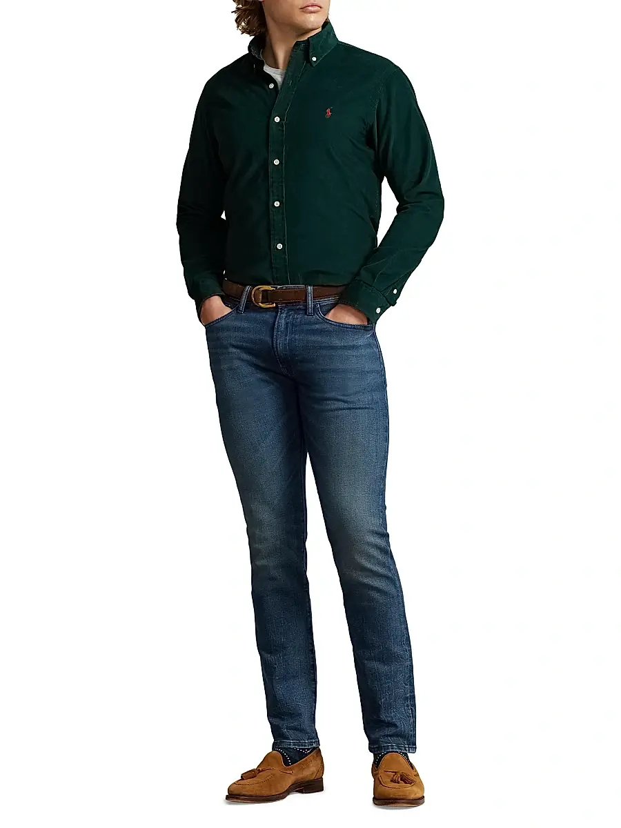 Polo Ralph Lauren Men's Sullivan Slim-Fit Performance Jeans | Thumbnail 2 Polo Ralph Lauren Men's Sullivan Slim-Fit Performance Jeans | Thumbnail 2