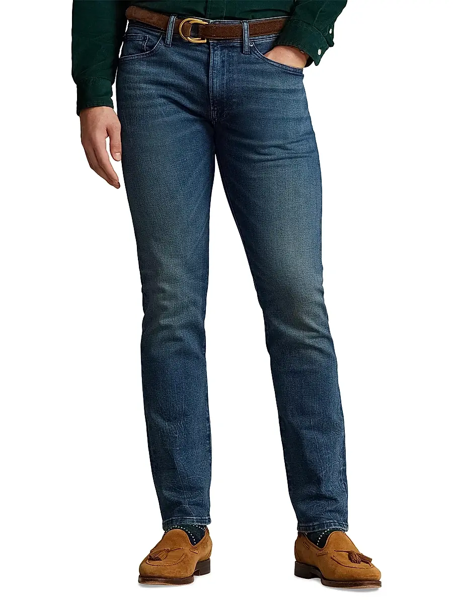 Polo Ralph Lauren Men's Sullivan Slim-Fit Performance Jeans | Thumbnail 4 Polo Ralph Lauren Men's Sullivan Slim-Fit Performance Jeans | Thumbnail 4