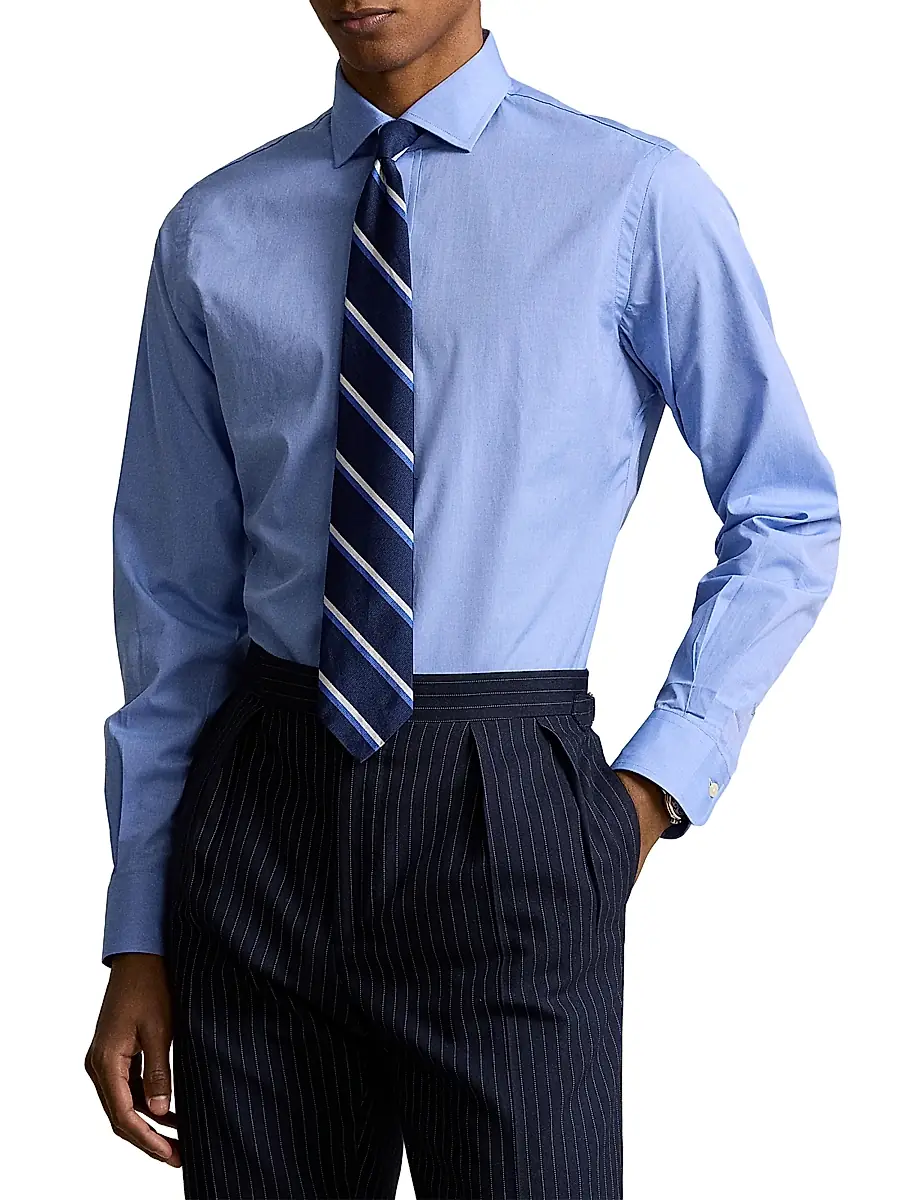 Polo Ralph Lauren Men's Cotton Dress Shirt | Thumbnail 3 Polo Ralph Lauren Men's Cotton Dress Shirt | Thumbnail 3