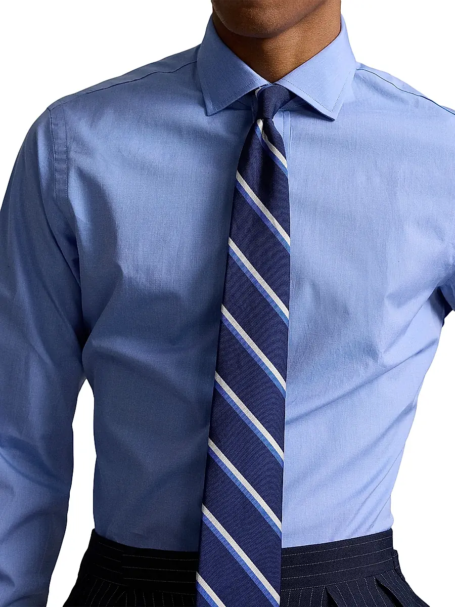 Polo Ralph Lauren Men's Cotton Dress Shirt | Thumbnail 5 Polo Ralph Lauren Men's Cotton Dress Shirt | Thumbnail 5