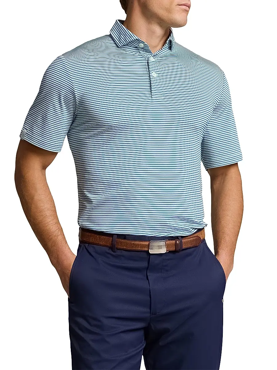 Polo Ralph Lauren Men's Stretch-Jersey Polo Shirt | Thumbnail 3 Polo Ralph Lauren Men's Stretch-Jersey Polo Shirt | Thumbnail 3