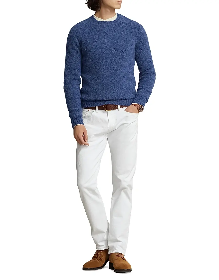 Polo Ralph Lauren Men's Wool & Alpaca-Blend Crewneck Sweater | Thumbnail 2